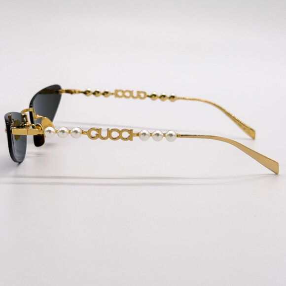 NEW GUCCI SUNGLASSES GOLD WOMEN CAT EYE EYEWEAR GUCCI GG1920S 001 main image 5